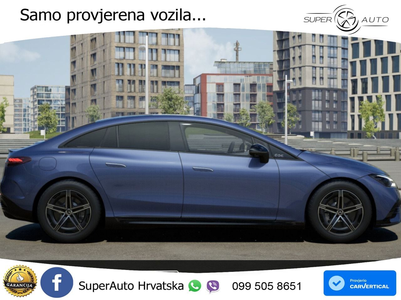 Mercedes EQE 350+ 105 kWh (320 KS) AMG ACC+GR SJED+360+PANO