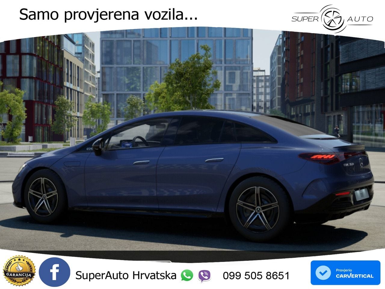 Mercedes EQE 350+ 105 kWh (320 KS) AMG ACC+GR SJED+360+PANO