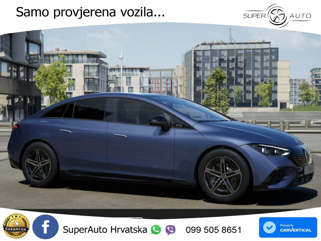 Mercedes EQE 350+ 105 kWh (320 KS) AMG ACC+GR SJED+360+PANO
