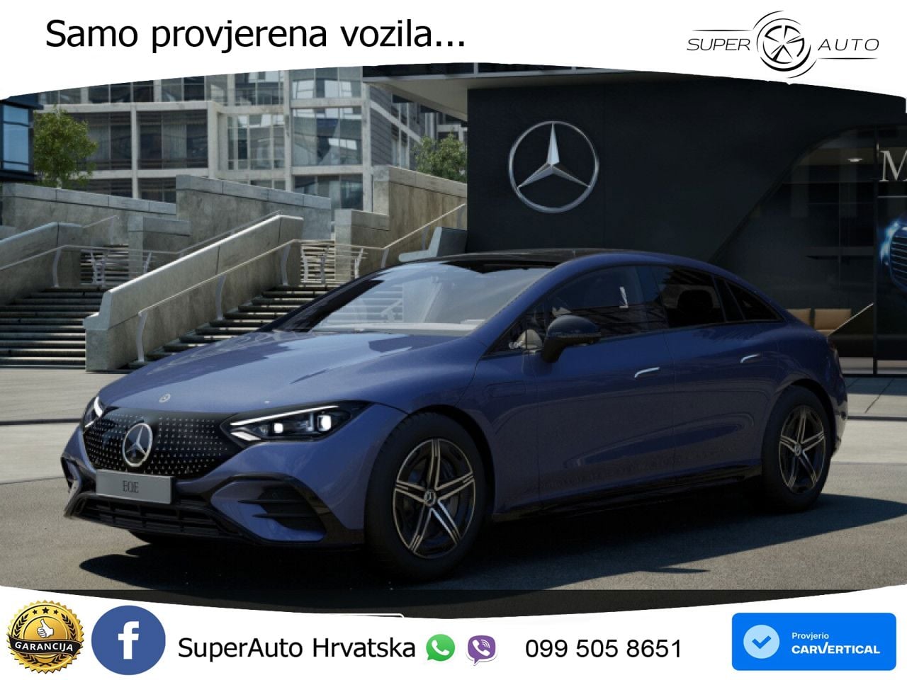 Mercedes EQE 350+ 105 kWh (320 KS) AMG ACC+GR SJED+360+PANO