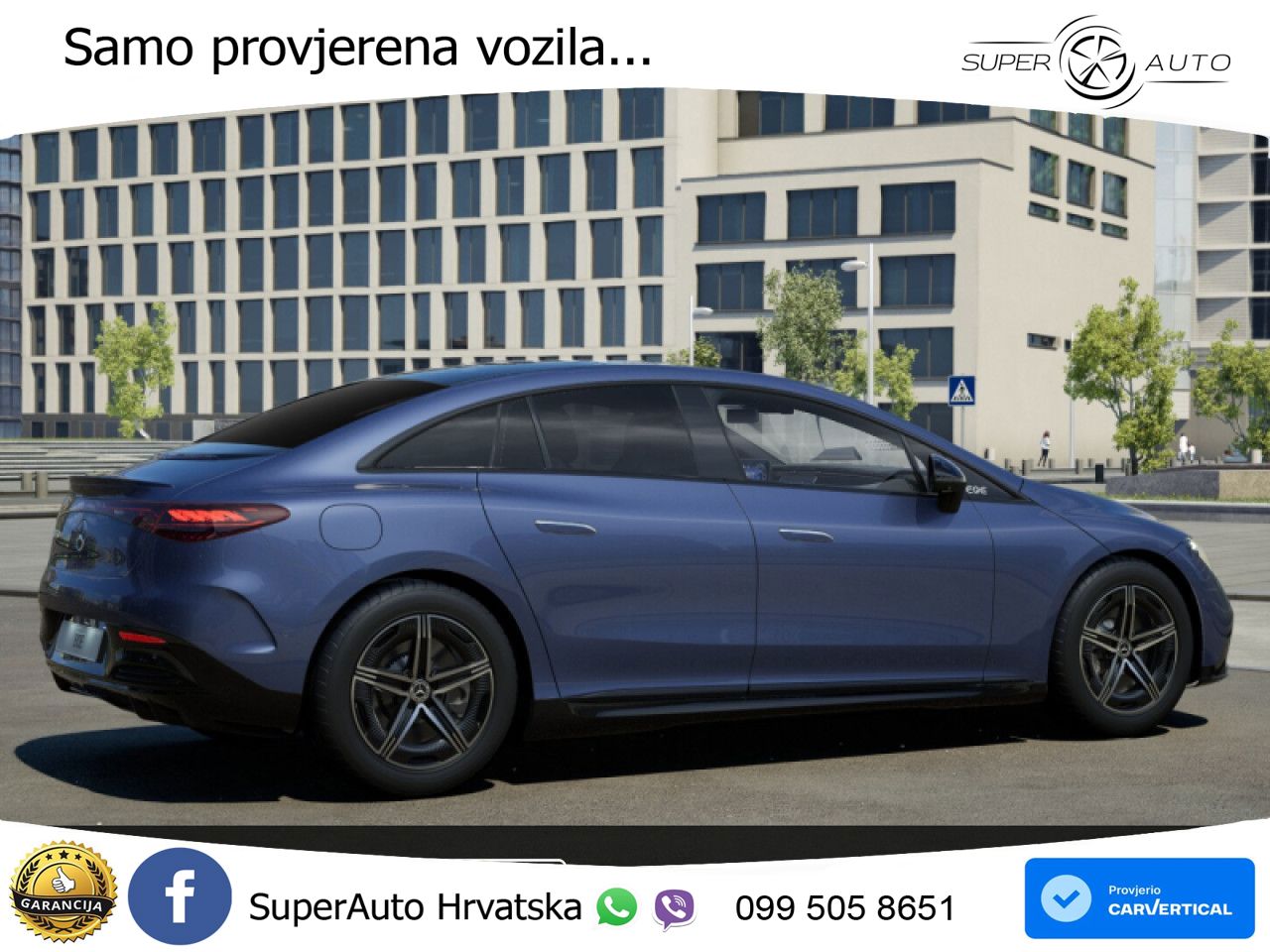 Mercedes EQE 350+ 105 kWh (320 KS) AMG ACC+GR SJED+360+PANO