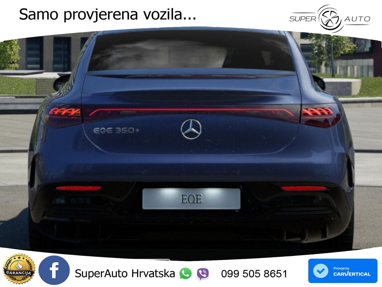Mercedes EQE 350+ 105 kWh (320 KS) AMG ACC+GR SJED+360+PANO