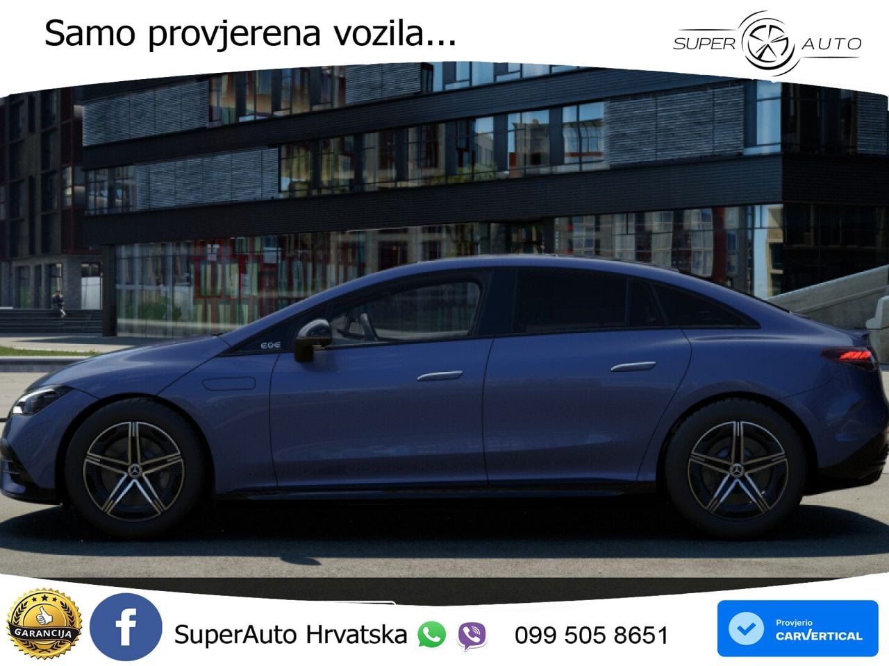 Mercedes EQE 350+ 105 kWh (320 KS) AMG ACC+GR SJED+360+PANO