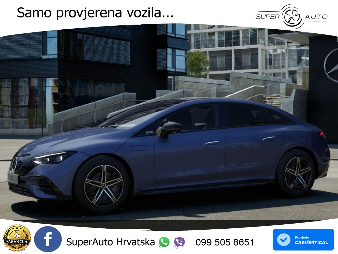Mercedes EQE 350+ 105 kWh (320 KS) AMG ACC+GR SJED+360+PANO