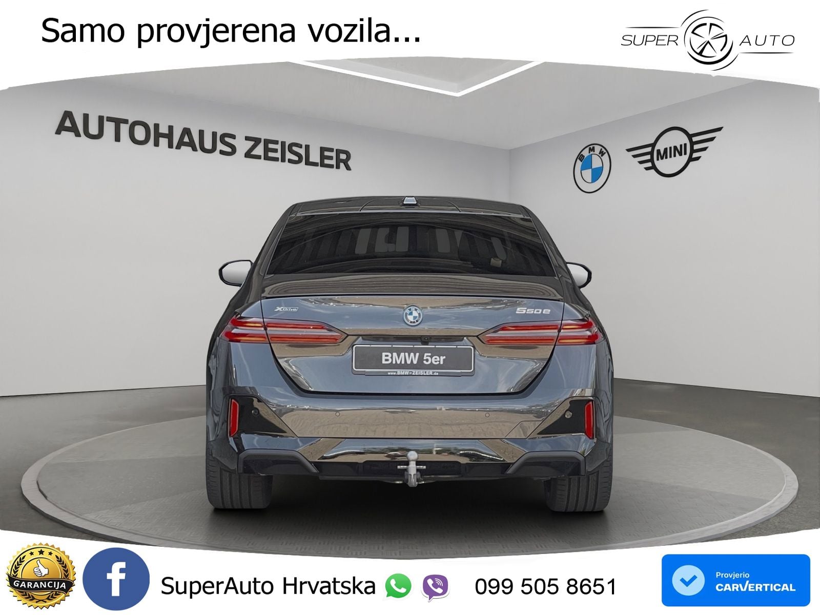 BMW 550e (489 KS) xDrive Steptronic M Sport ACC+HEAD+4xGR SJED+360+PANO