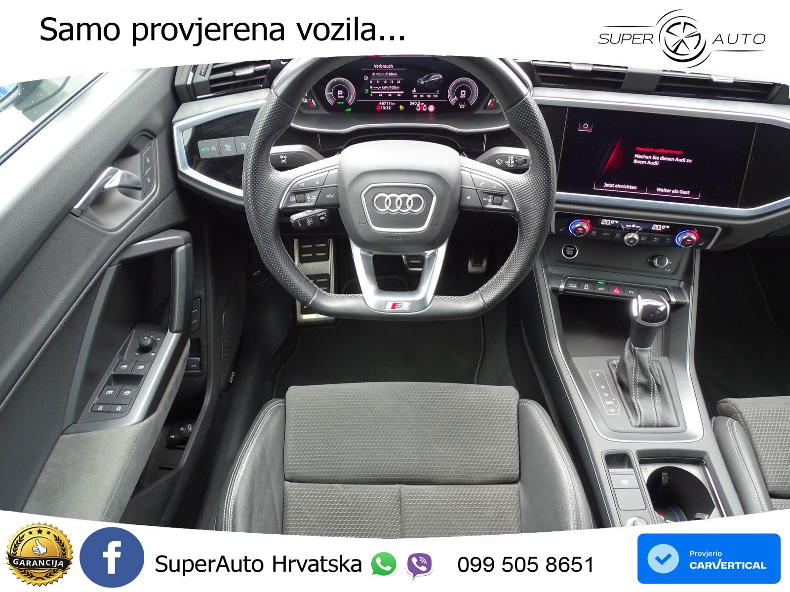 Audi Q3 45 TFSIe (245 KS) S tronic S line LED+GR SJED+ACC