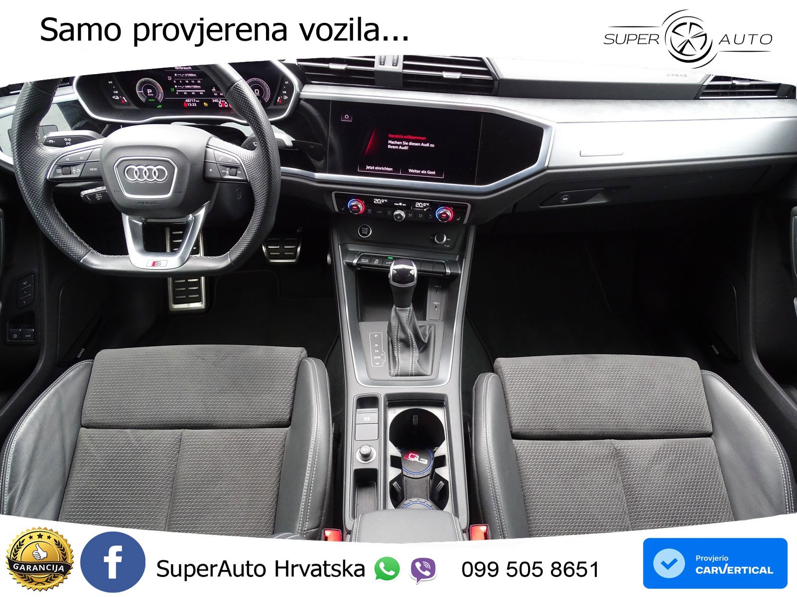 Audi Q3 45 TFSIe (245 KS) S tronic S line LED+GR SJED+ACC