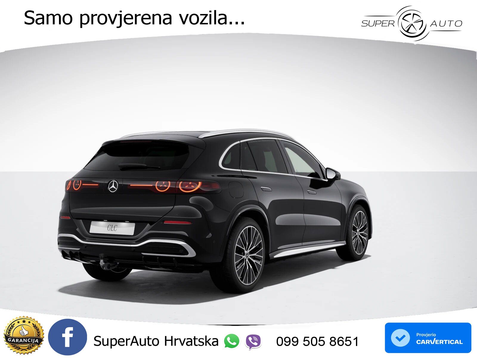 Mercedes GLC 400 94 kWh (489 KS) 4MATIC EQ Technology AMG ACC+GR SJED+360+PANO