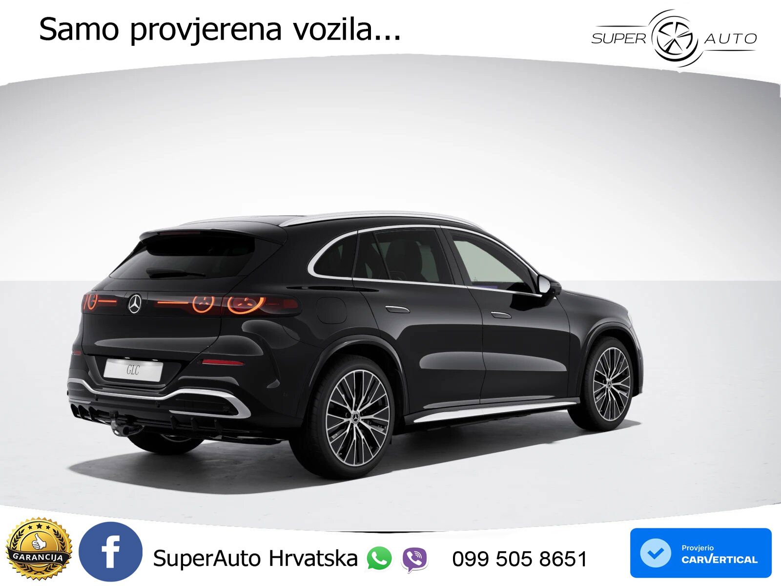 Mercedes GLC 400 94 kWh (489 KS) 4MATIC EQ Technology AMG ACC+GR SJED+360+PANO