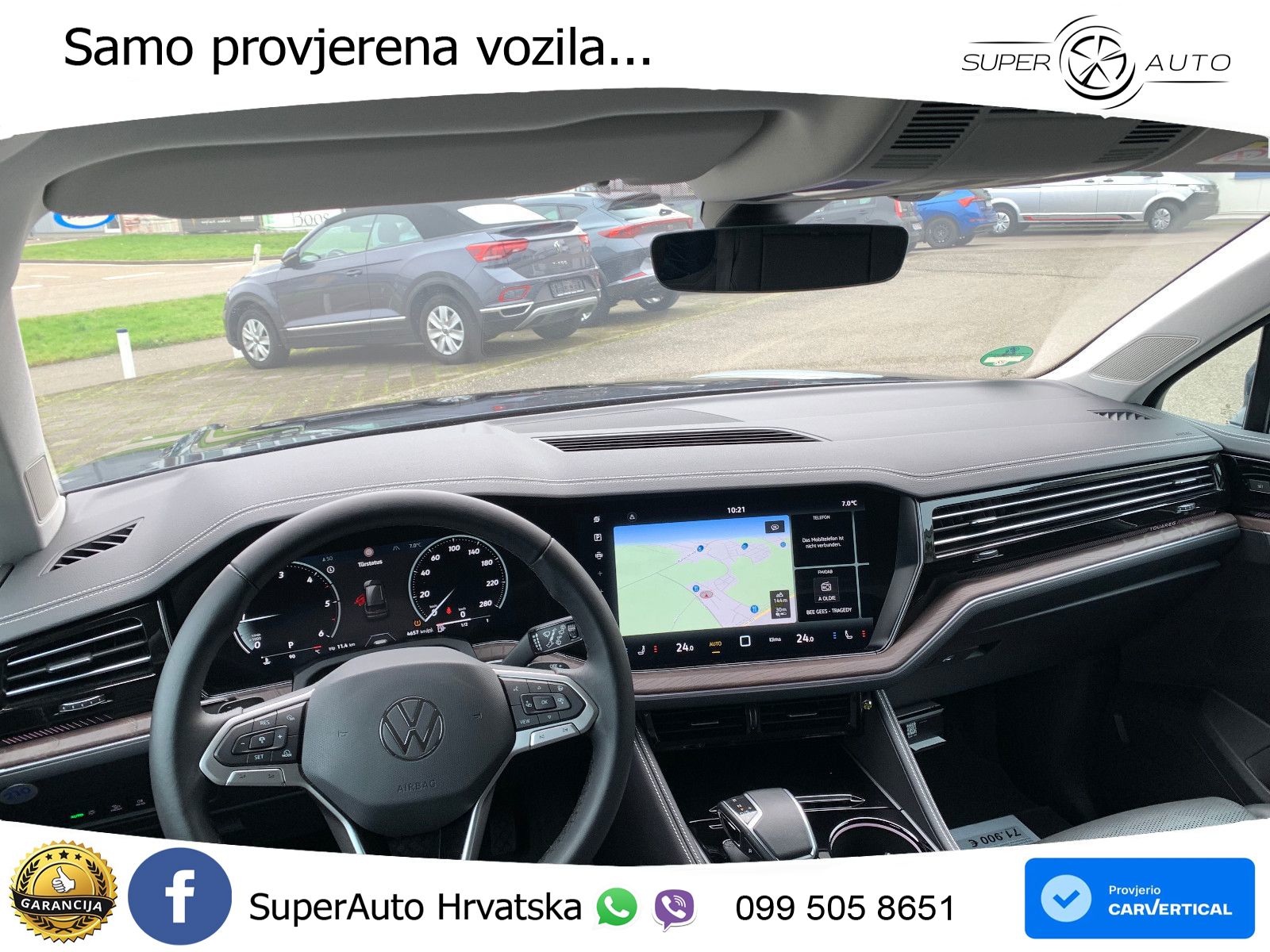 Volkswagen Touareg 3.0 V6 TDI (286 KS) 4MOTION Tiptronic ZRAČNI+ACC+GR SJED+KAM