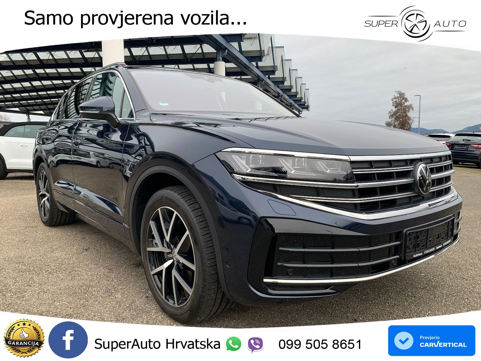 Volkswagen Touareg 3.0 V6 TDI (286 KS) 4MOTION Tiptronic ZRAČNI+ACC+GR SJED+KAM
