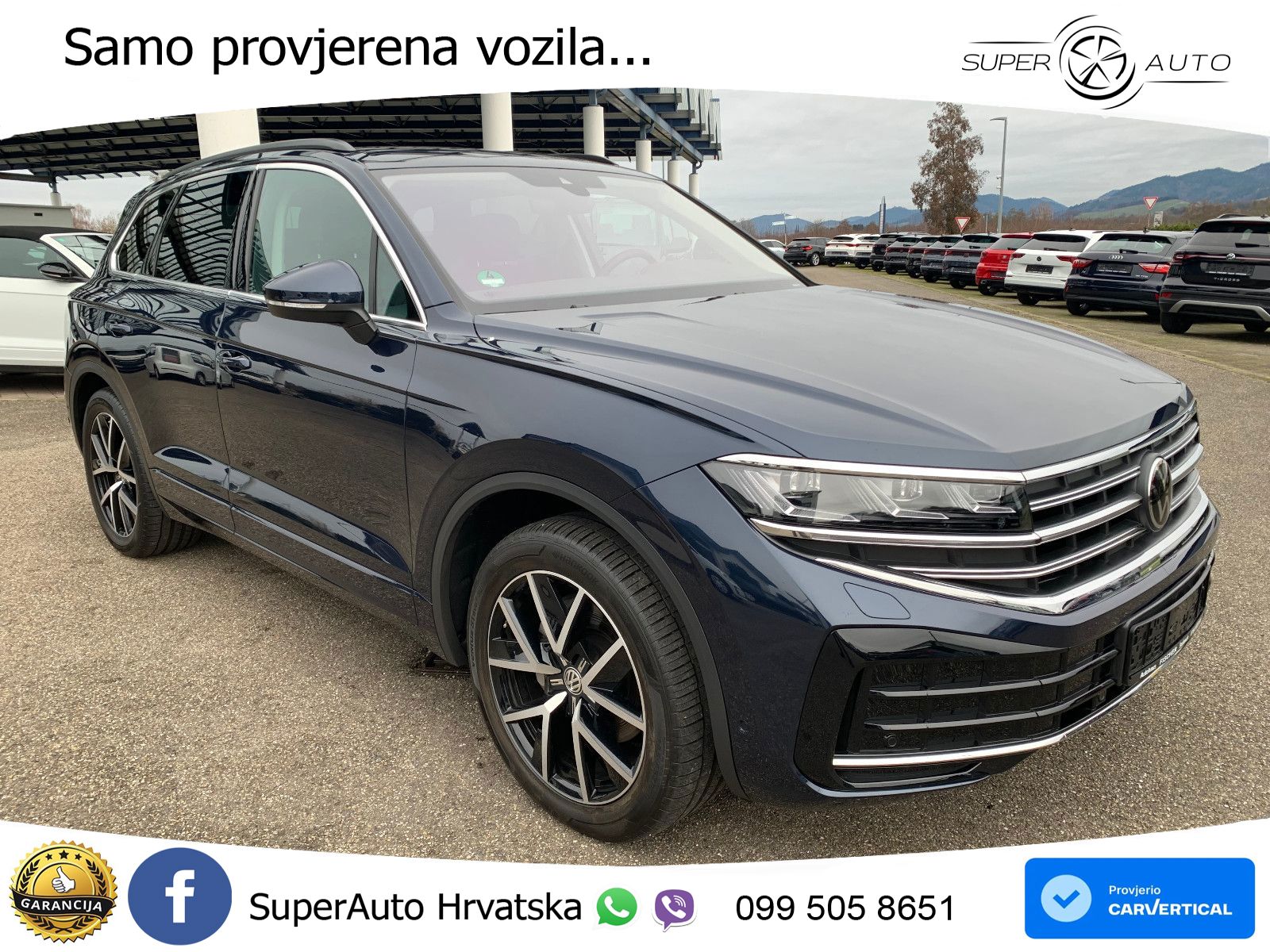 Volkswagen Touareg 3.0 V6 TDI (286 KS) 4MOTION Tiptronic ZRAČNI+ACC+GR SJED+KAM