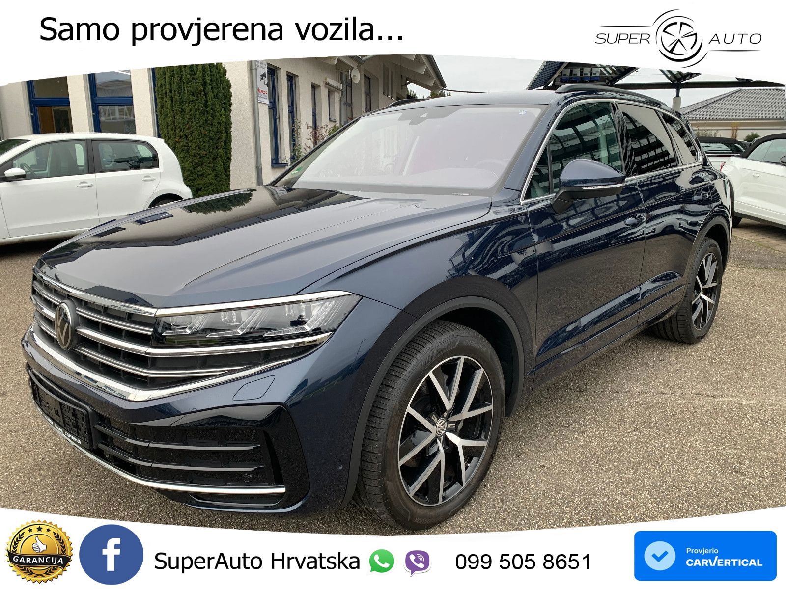 Volkswagen Touareg 3.0 V6 TDI (286 KS) 4MOTION Tiptronic ZRAČNI+ACC+GR SJED+KAM