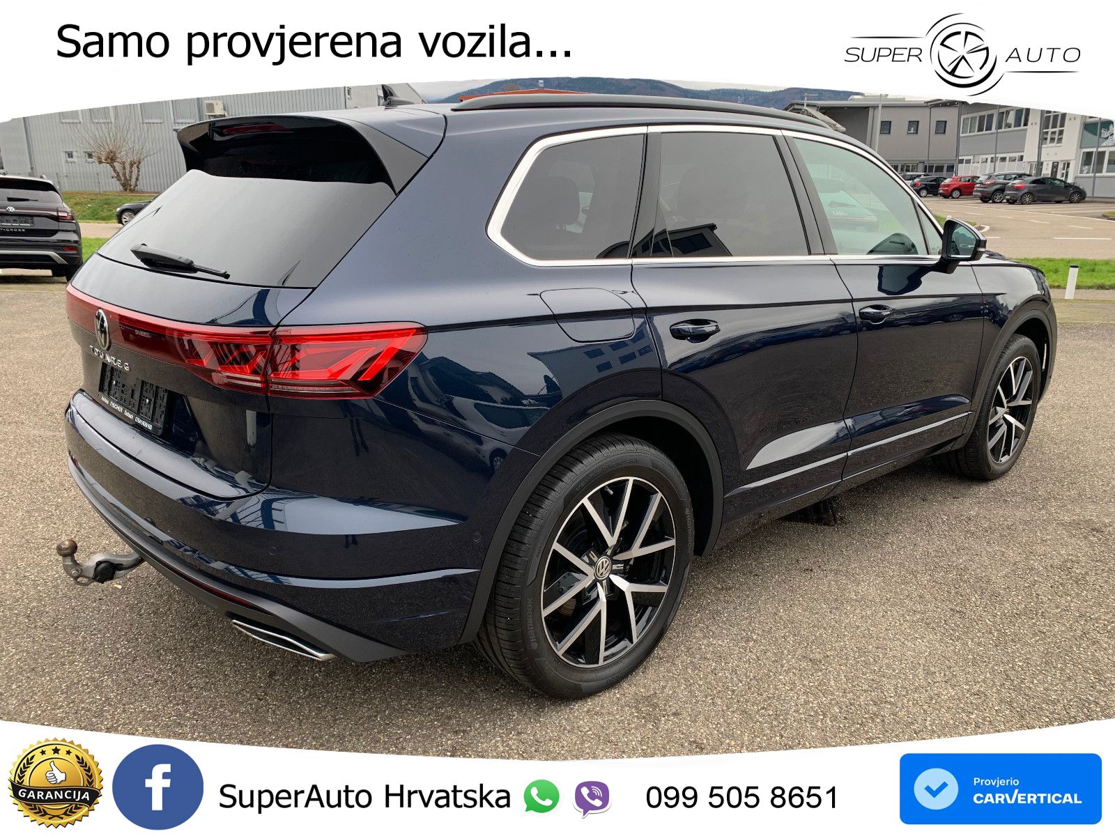 Volkswagen Touareg 3.0 V6 TDI (286 KS) 4MOTION Tiptronic ZRAČNI+ACC+GR SJED+KAM