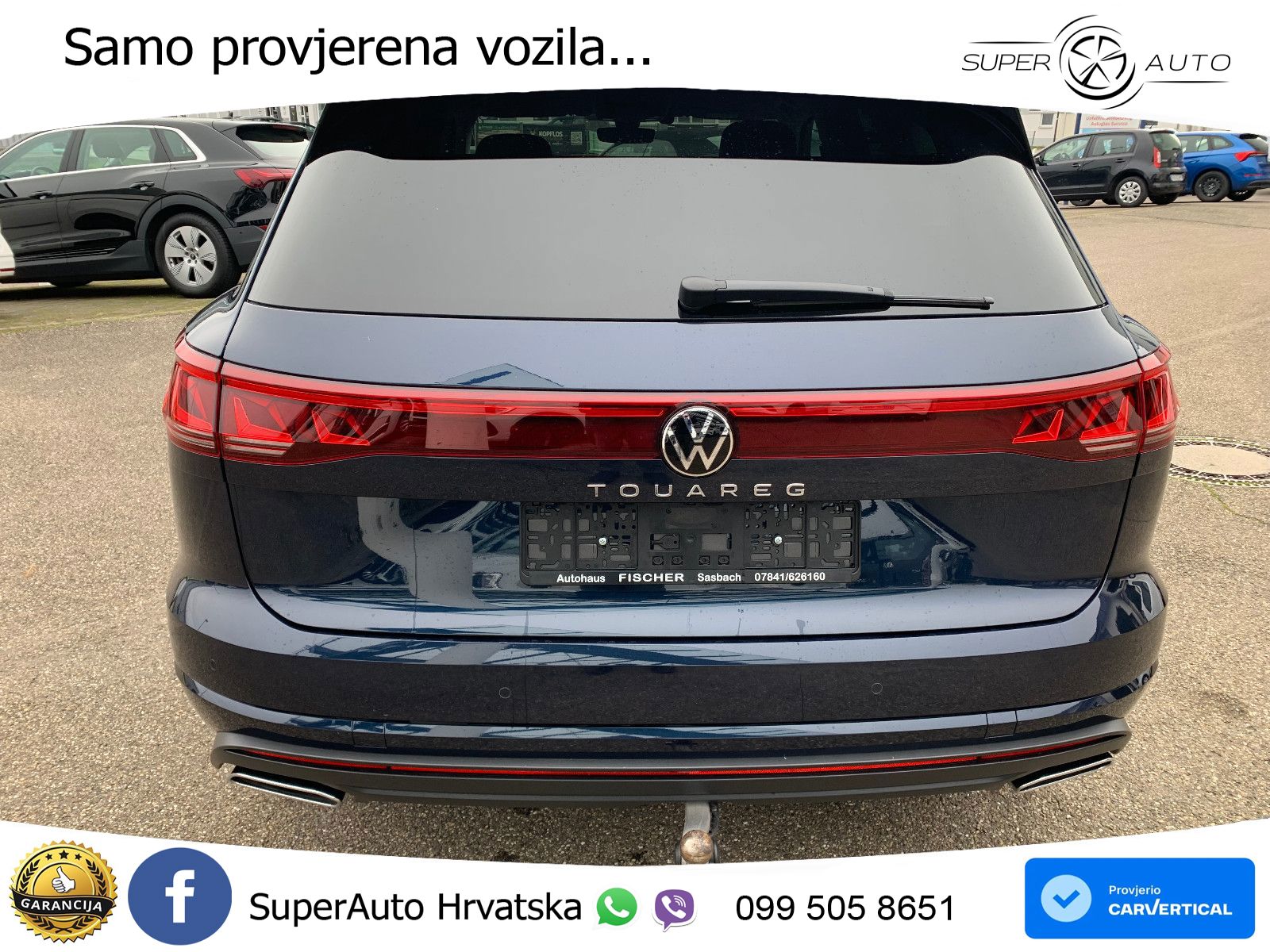 Volkswagen Touareg 3.0 V6 TDI (286 KS) 4MOTION Tiptronic ZRAČNI+ACC+GR SJED+KAM