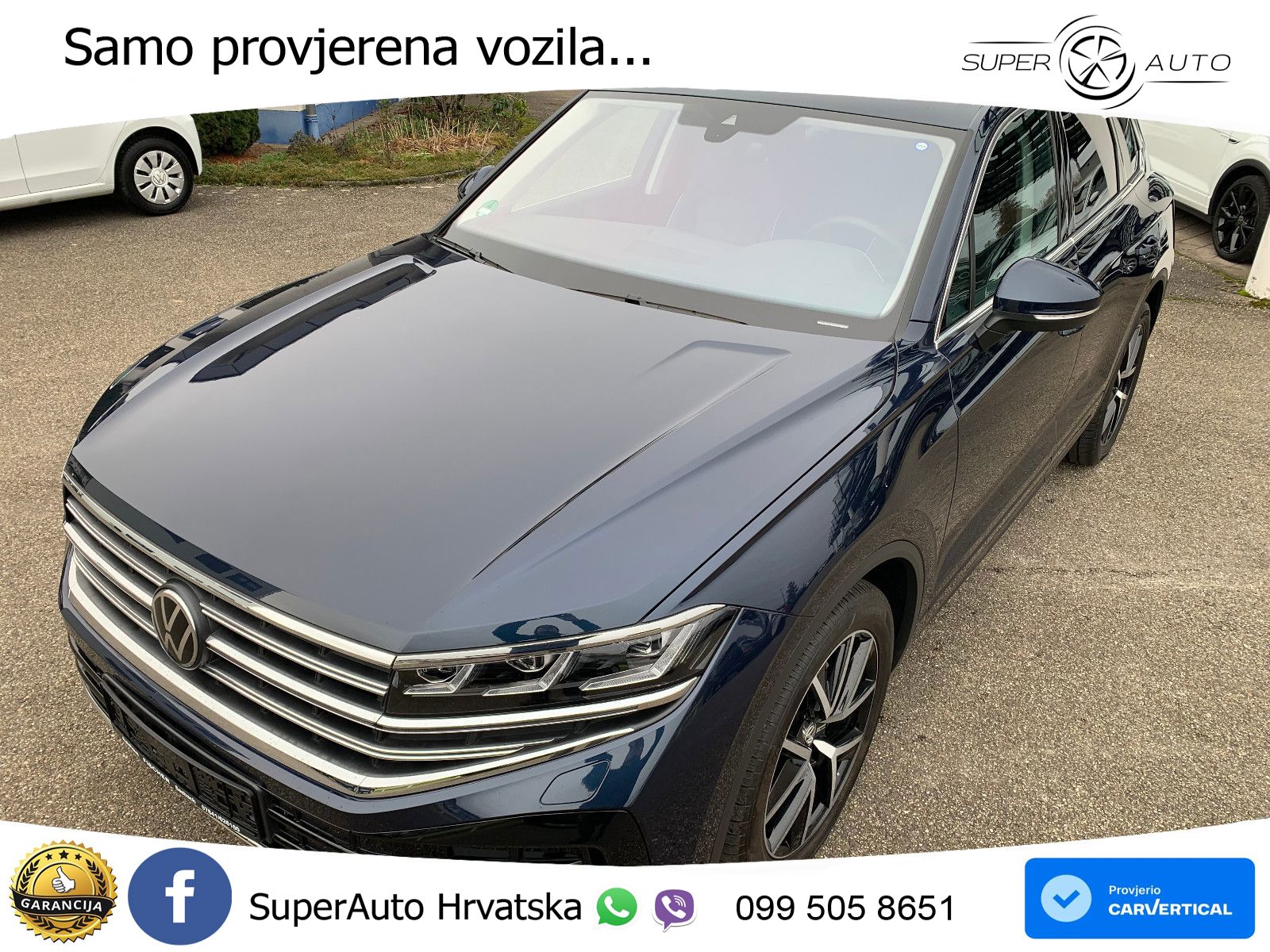 Volkswagen Touareg 3.0 V6 TDI (286 KS) 4MOTION Tiptronic ZRAČNI+ACC+GR SJED+KAM