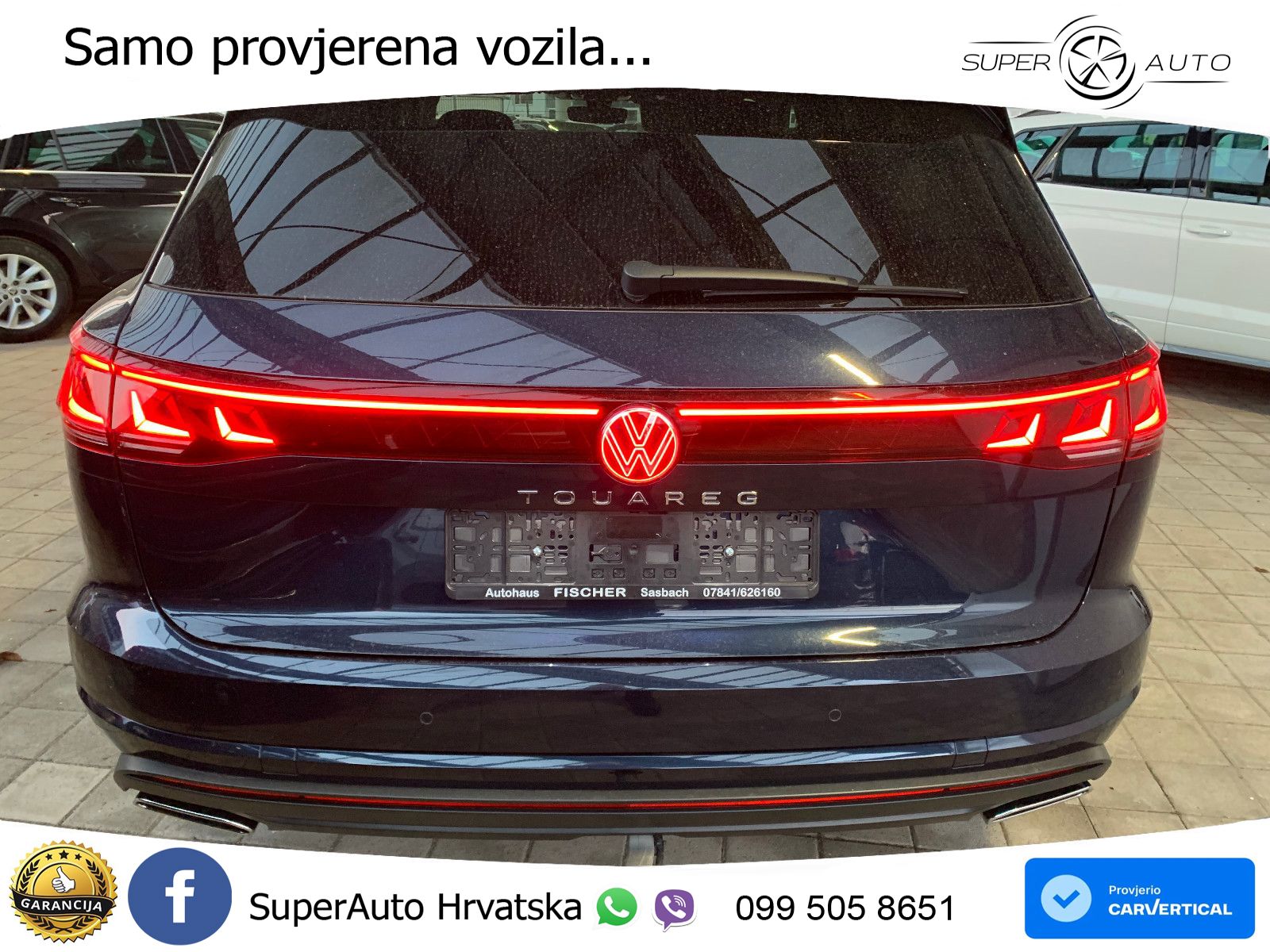 Volkswagen Touareg 3.0 V6 TDI (286 KS) 4MOTION Tiptronic ZRAČNI+ACC+GR SJED+KAM