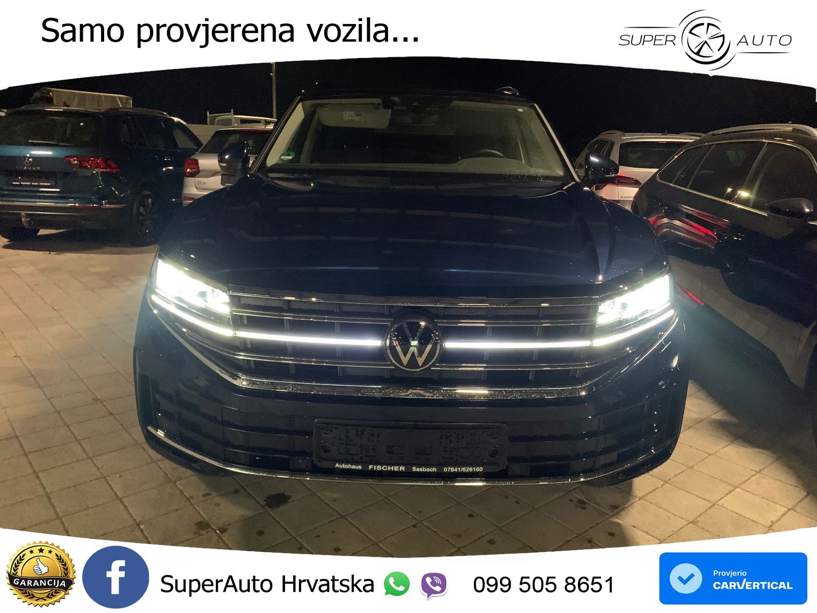 Volkswagen Touareg 3.0 V6 TDI (286 KS) 4MOTION Tiptronic ZRAČNI+ACC+GR SJED+KAM