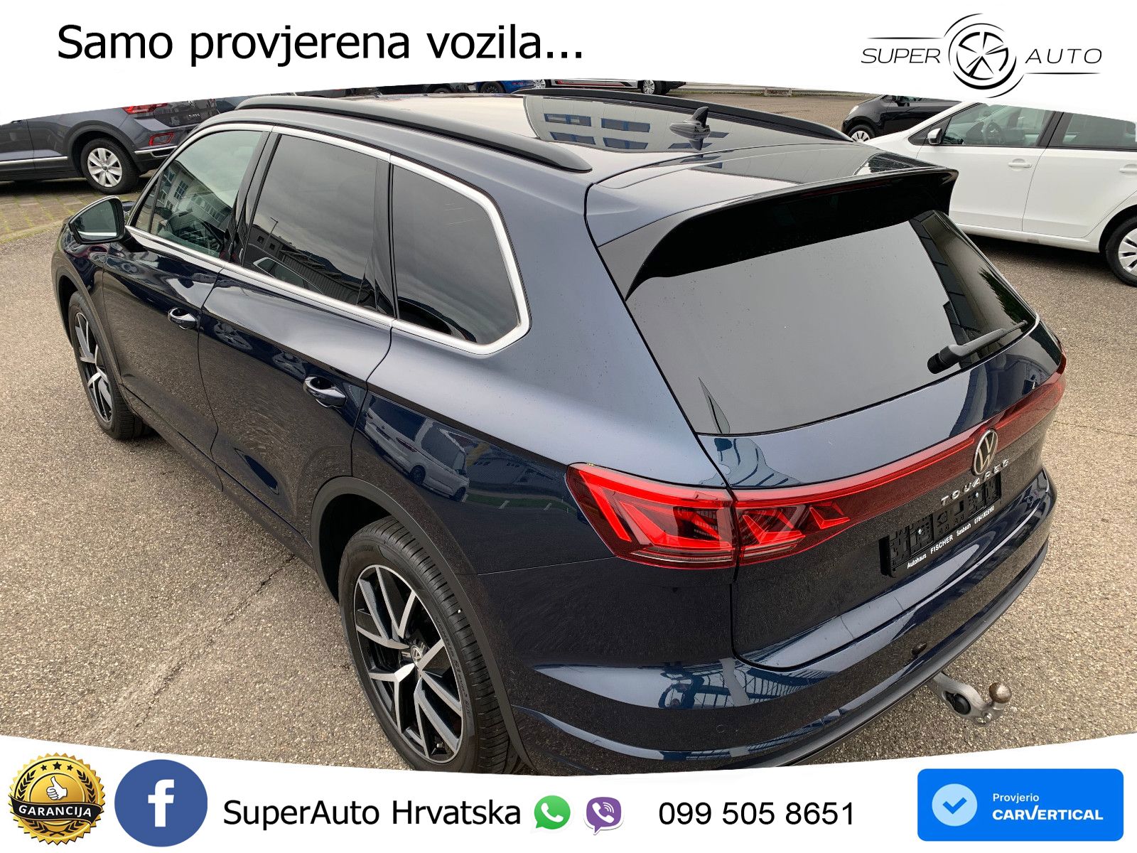 Volkswagen Touareg 3.0 V6 TDI (286 KS) 4MOTION Tiptronic ZRAČNI+ACC+GR SJED+KAM