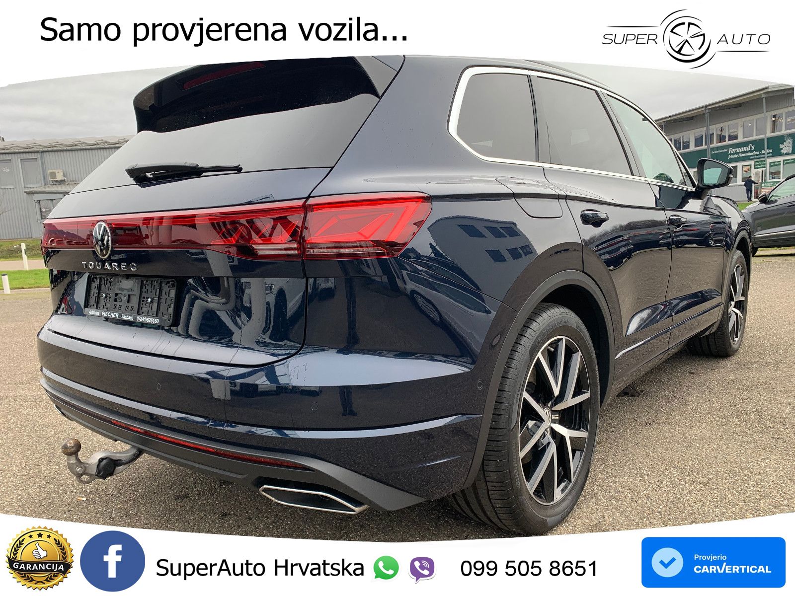 Volkswagen Touareg 3.0 V6 TDI (286 KS) 4MOTION Tiptronic ZRAČNI+ACC+GR SJED+KAM