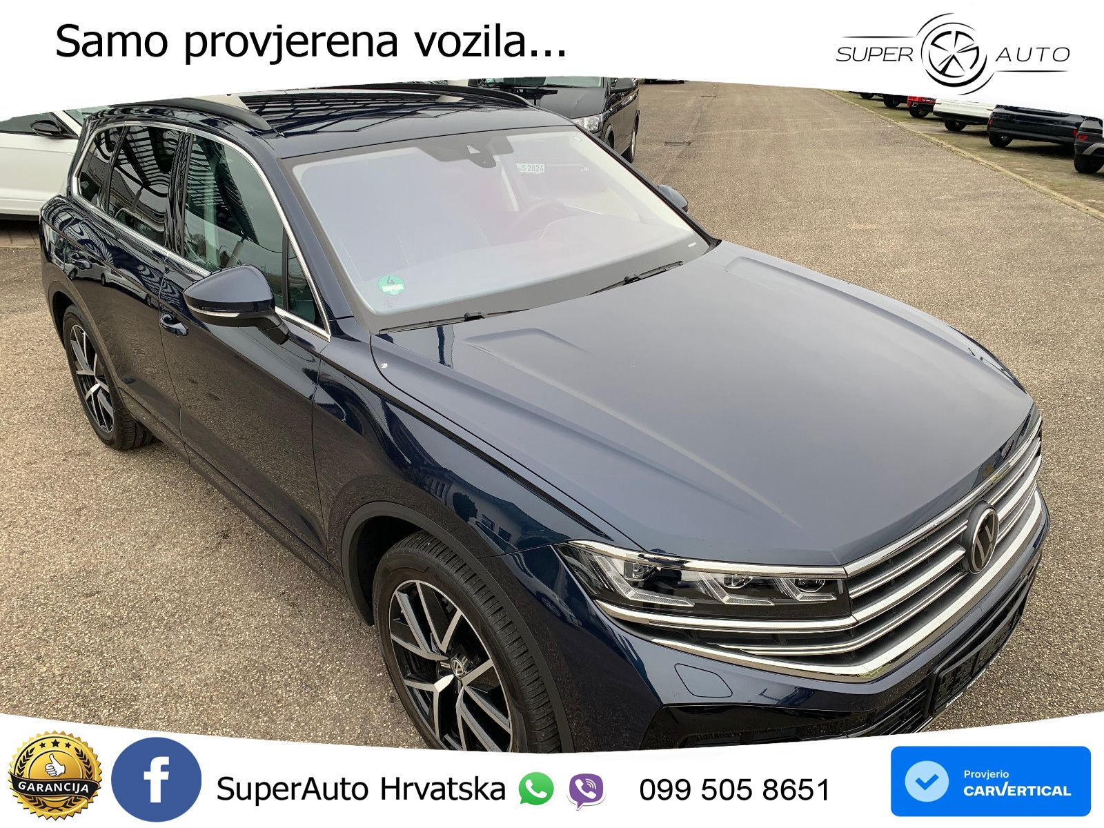 Volkswagen Touareg 3.0 V6 TDI (286 KS) 4MOTION Tiptronic ZRAČNI+ACC+GR SJED+KAM
