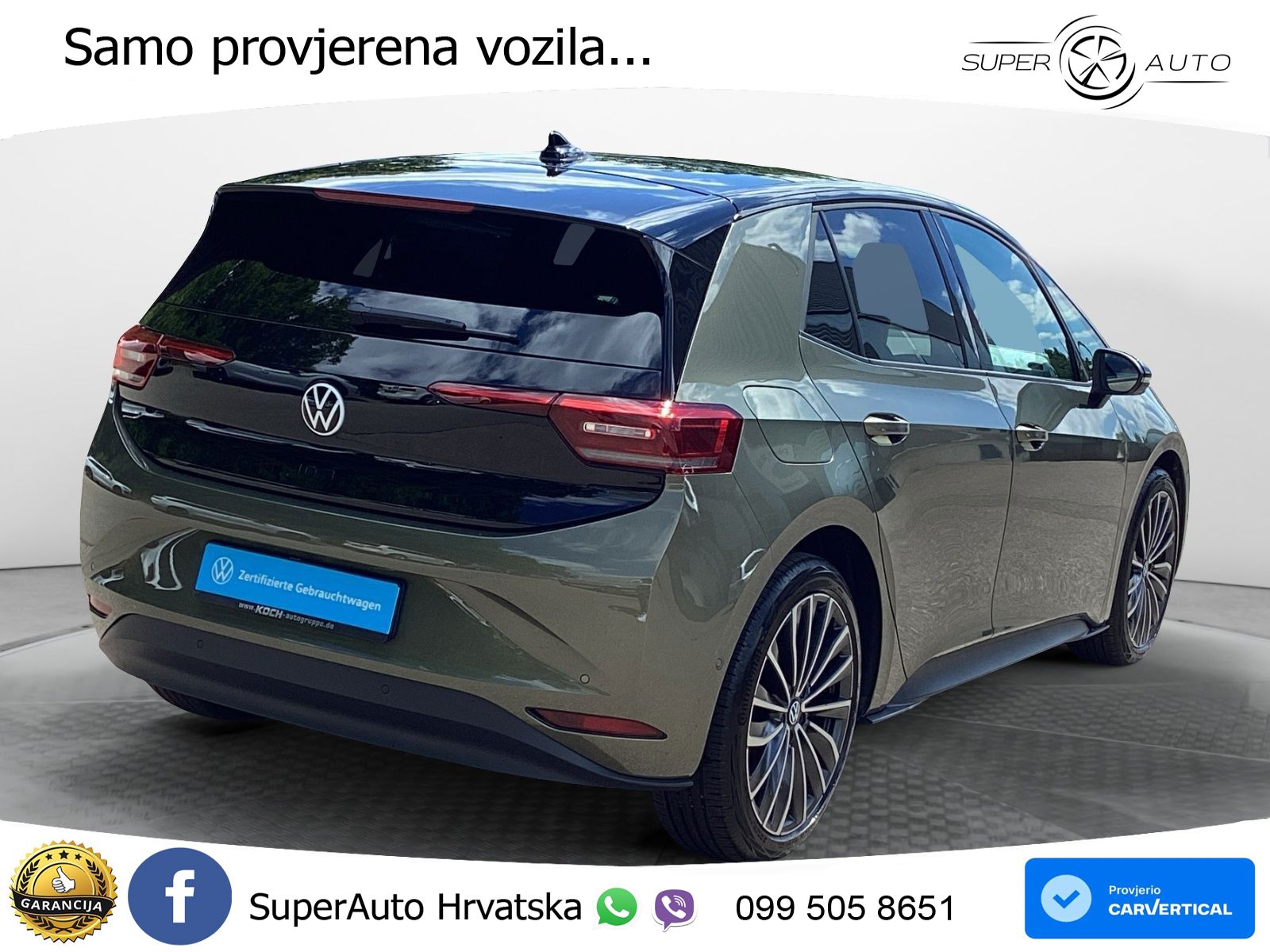 Volkswagen ID.3 Pro S 82 kWh (231 KS) LED+GR SJED+ACC