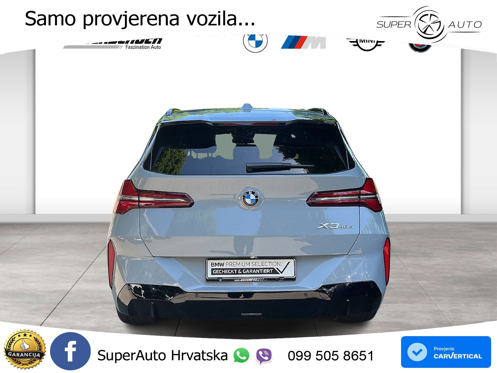 BMW X3 40d xDrive Steptronic M Sport ACC+HEAD+4xGR SJED+360+PANO