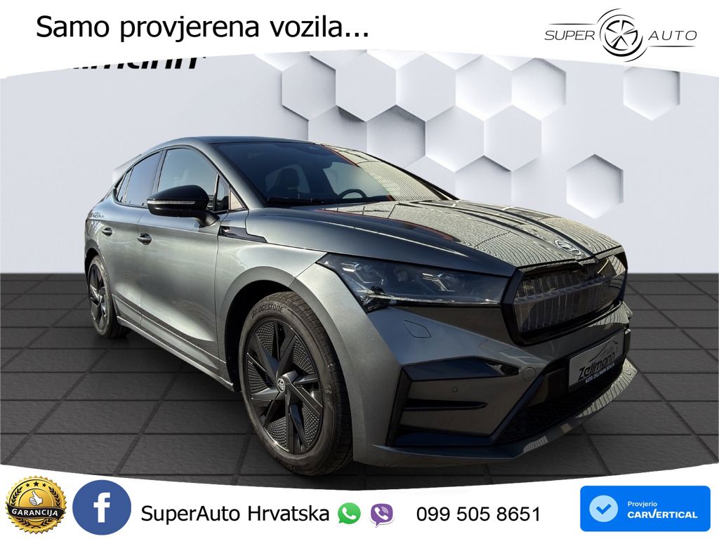 Škoda Enyaq Coupe iV RS 82 kWh (299 KS) AWD MATRIX+GR SJED+KAM