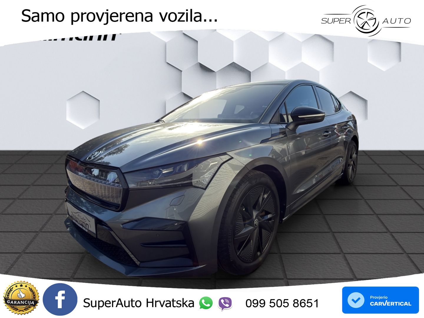 Škoda Enyaq Coupe iV RS 82 kWh (299 KS) AWD MATRIX+GR SJED+KAM