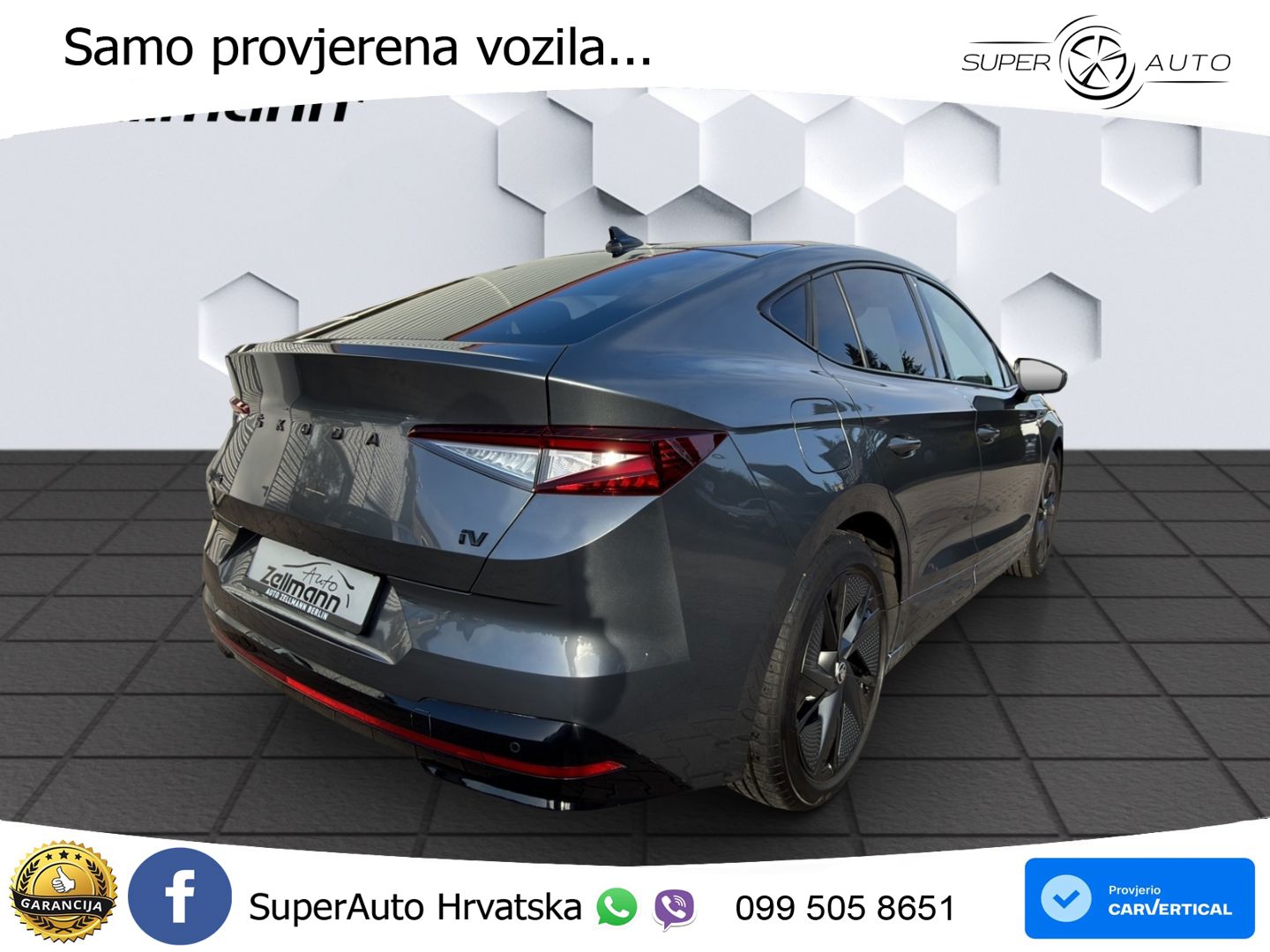 Škoda Enyaq Coupe iV RS 82 kWh (299 KS) AWD MATRIX+GR SJED+KAM