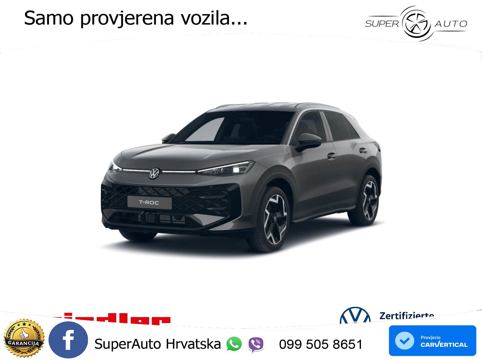 Volkswagen T-Roc II 1.5 eTSI (150 KS)  DSG LED+GR SJED+ACC