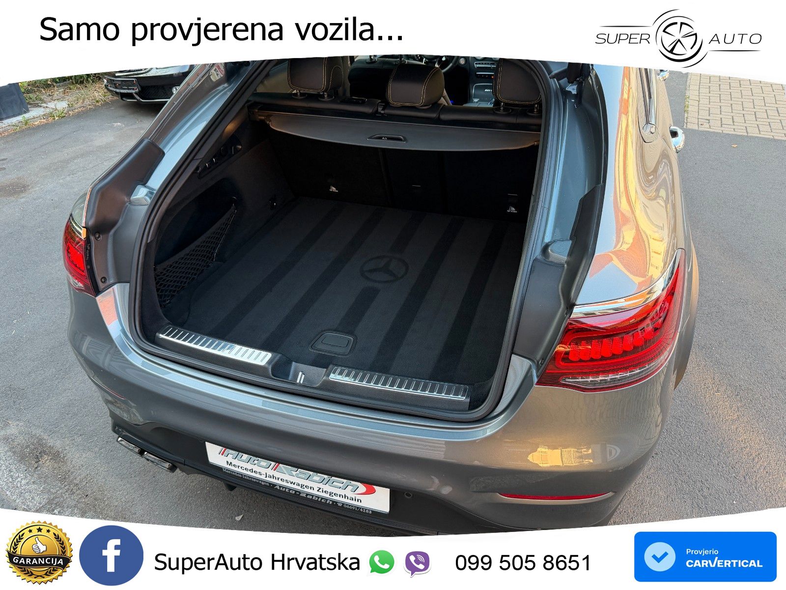Mercedes GLC Coupe AMG 63 S V8 (510 KS) 4MATIC+ MCT LED+GR SJED+ACC