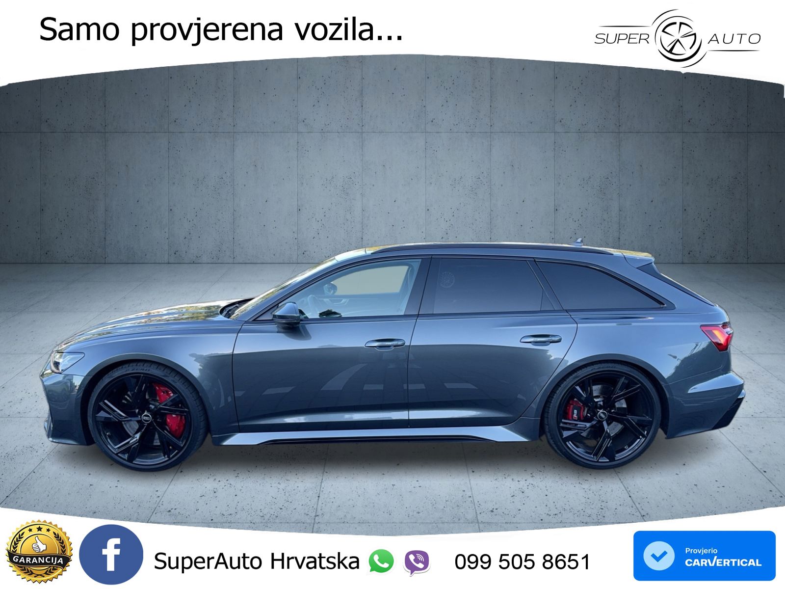 Audi RS6 Avant 4.0 TFSI V8 (600 KS) quattro Tiptronic LED+GR SJED+ACC