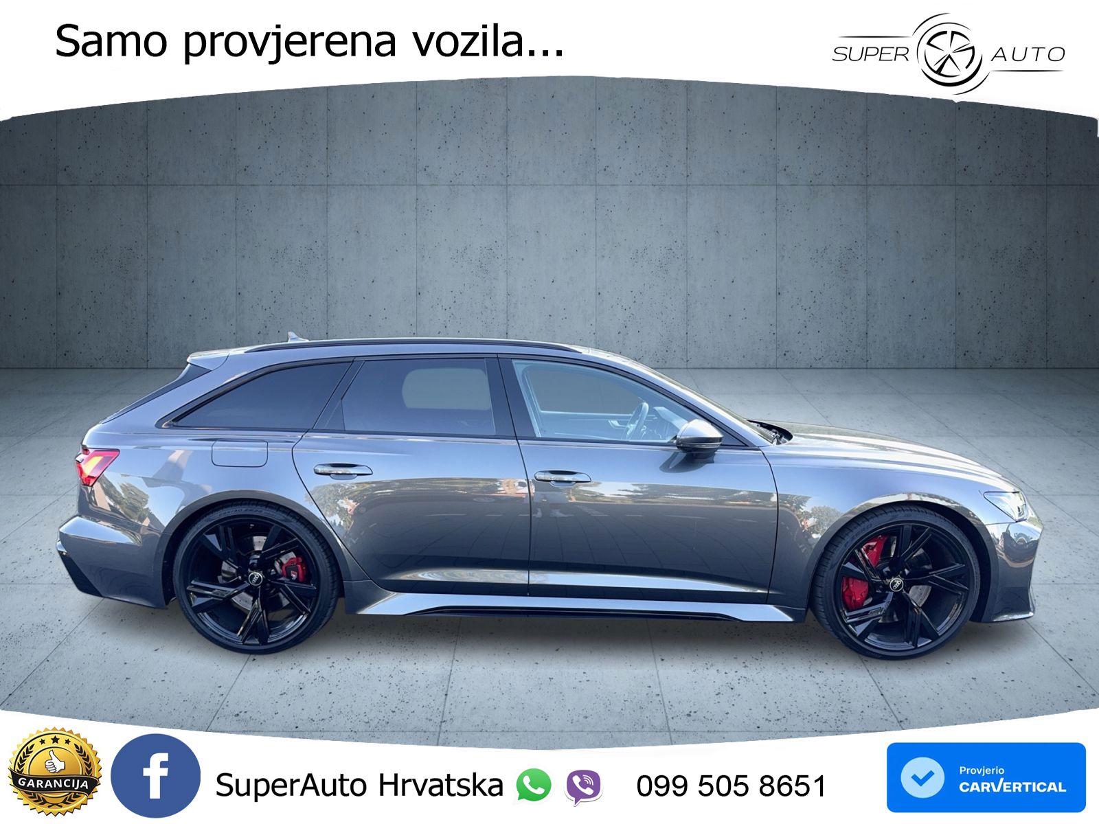 Audi RS6 Avant 4.0 TFSI V8 (600 KS) quattro Tiptronic LED+GR SJED+ACC