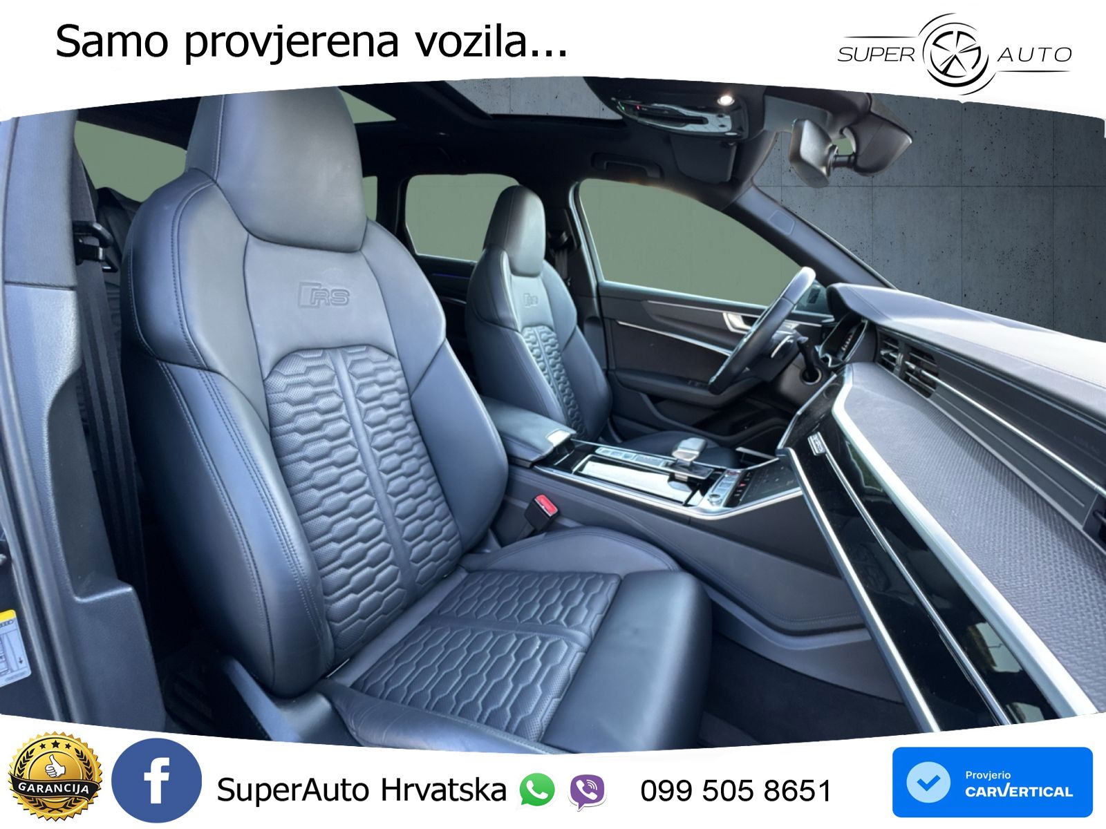 Audi RS6 Avant 4.0 TFSI V8 (600 KS) quattro Tiptronic LED+GR SJED+ACC