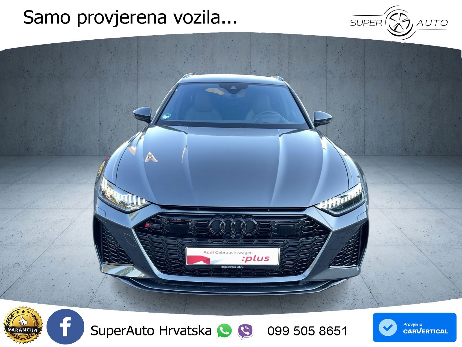 Audi RS6 Avant 4.0 TFSI V8 (600 KS) quattro Tiptronic LED+GR SJED+ACC