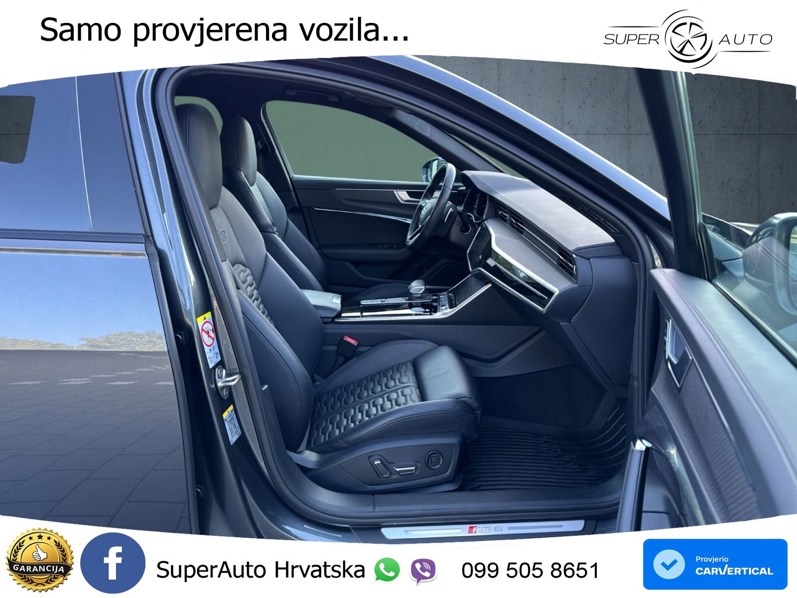 Audi RS6 Avant 4.0 TFSI V8 (600 KS) quattro Tiptronic LED+GR SJED+ACC