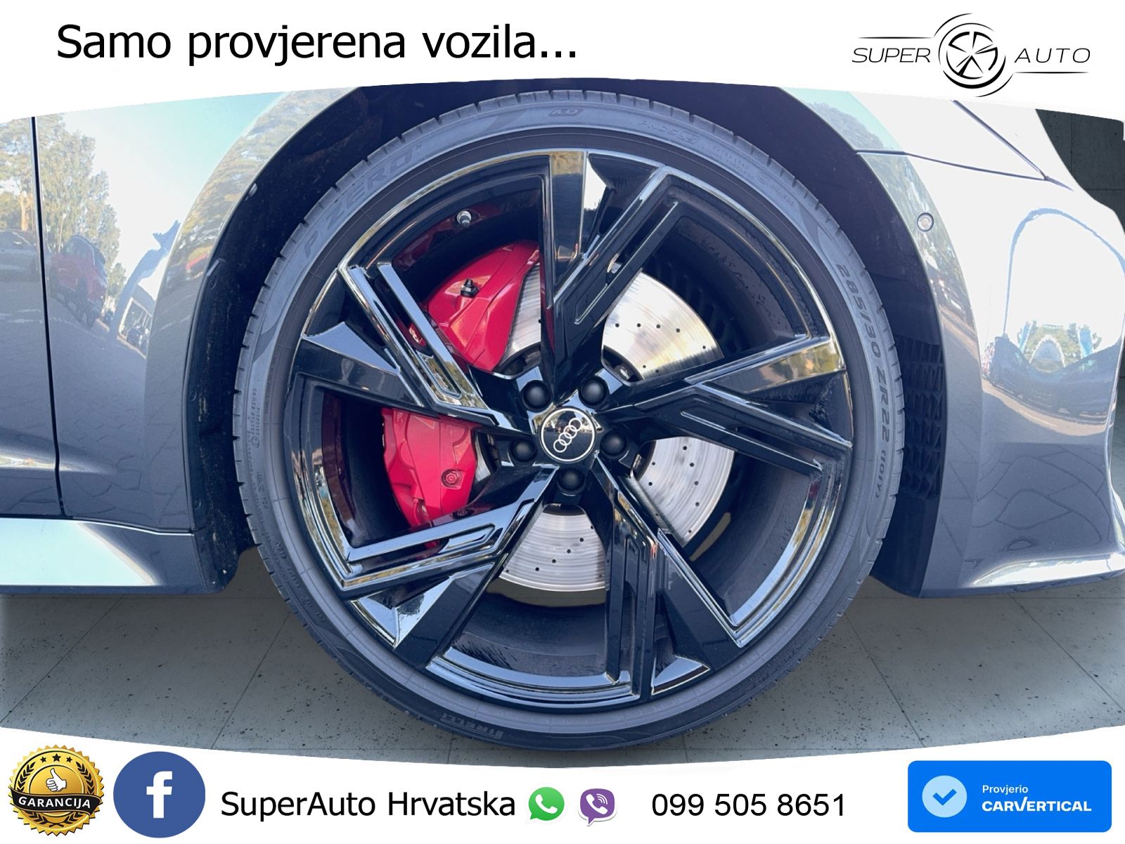 Audi RS6 Avant 4.0 TFSI V8 (600 KS) quattro Tiptronic LED+GR SJED+ACC