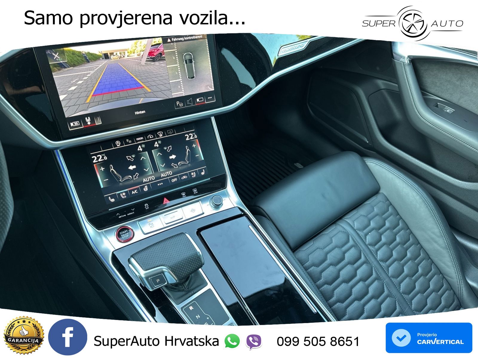 Audi RS6 Avant 4.0 TFSI V8 (600 KS) quattro Tiptronic LED+GR SJED+ACC