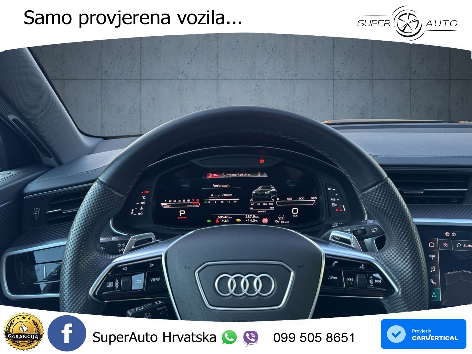 Audi RS6 Avant 4.0 TFSI V8 (600 KS) quattro Tiptronic LED+GR SJED+ACC