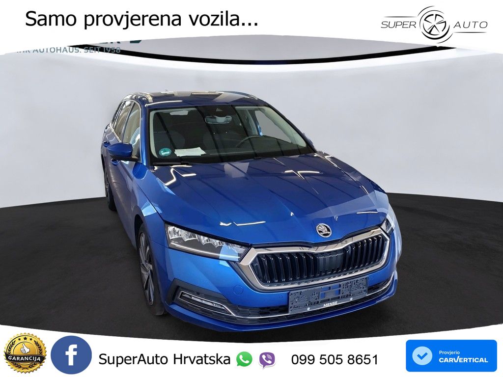 Škoda Octavia Combi iV 1.4 TSI (204 KS) DSG LED+GR SJED+ACC