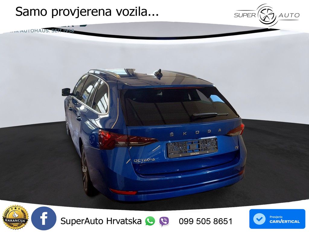 Škoda Octavia Combi iV 1.4 TSI (204 KS) DSG LED+GR SJED+ACC