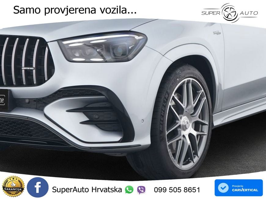 Mercedes AMG GLE 53 (435 KS) EQ Boost 4MATIC+ AMG SPEEDSHIFT TCT 9G