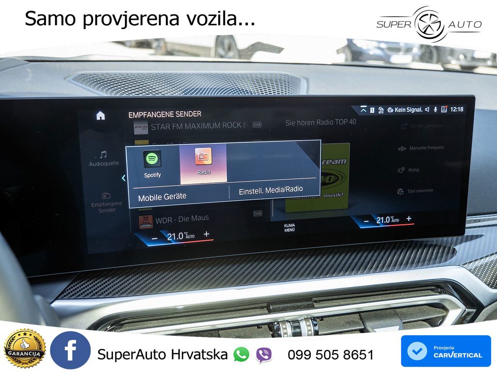 BMW 320d (190 KS) xDrive Steptronic M Sport LED+GR SJED+ACC