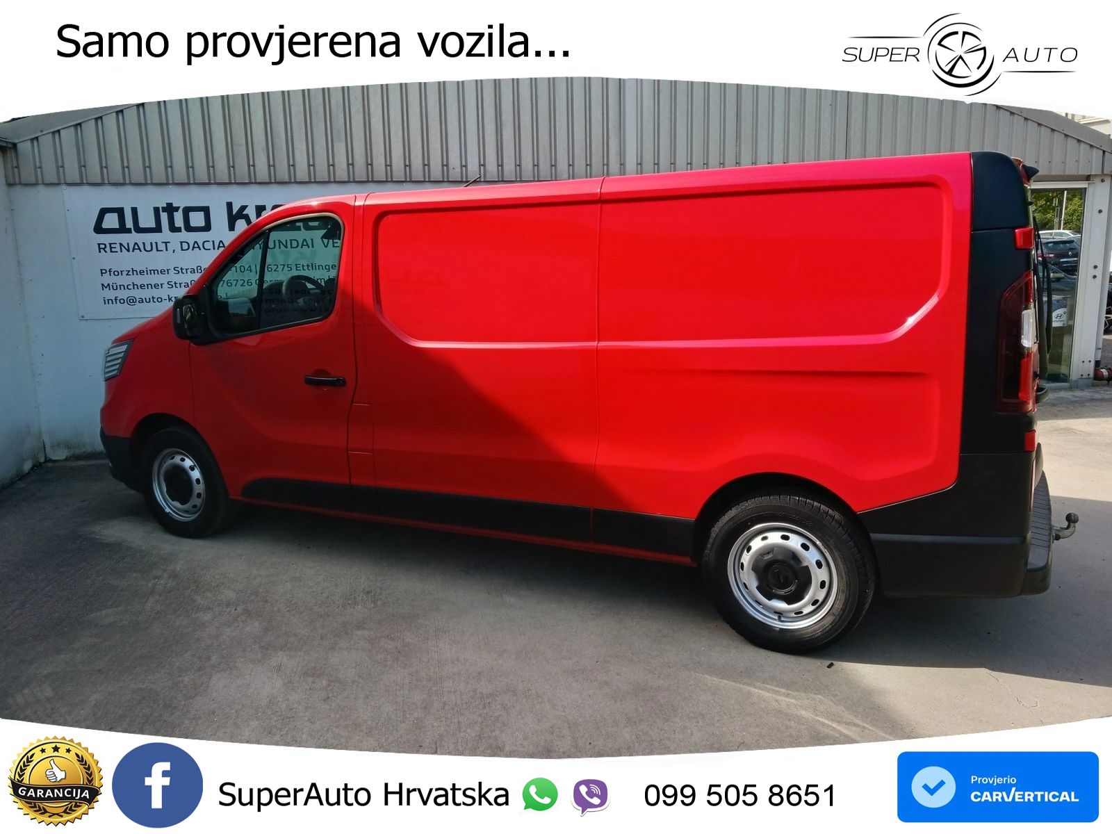 Renault Trafic L2H1 Komfort 3,1t dCi 130 Start&Stop MT 131 KS