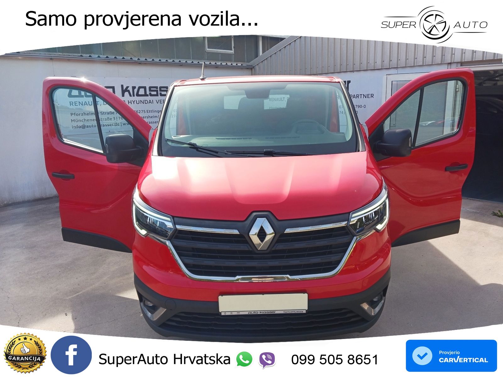 Renault Trafic L2H1 Komfort 3,1t dCi 130 Start&Stop MT 131 KS