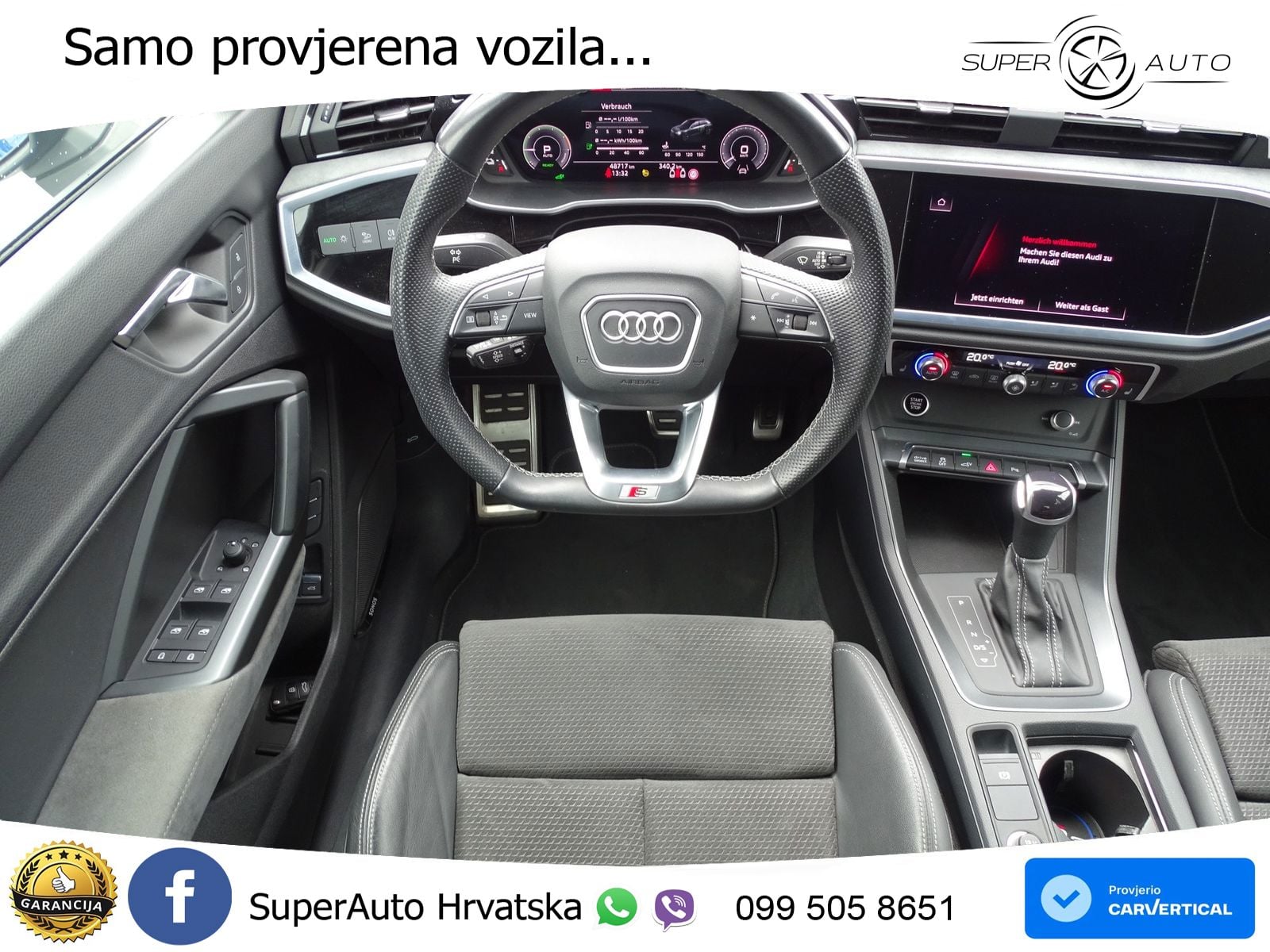 Audi Q3 45 TFSIe (245 KS) S tronic S line LED+GR SJED+ACC