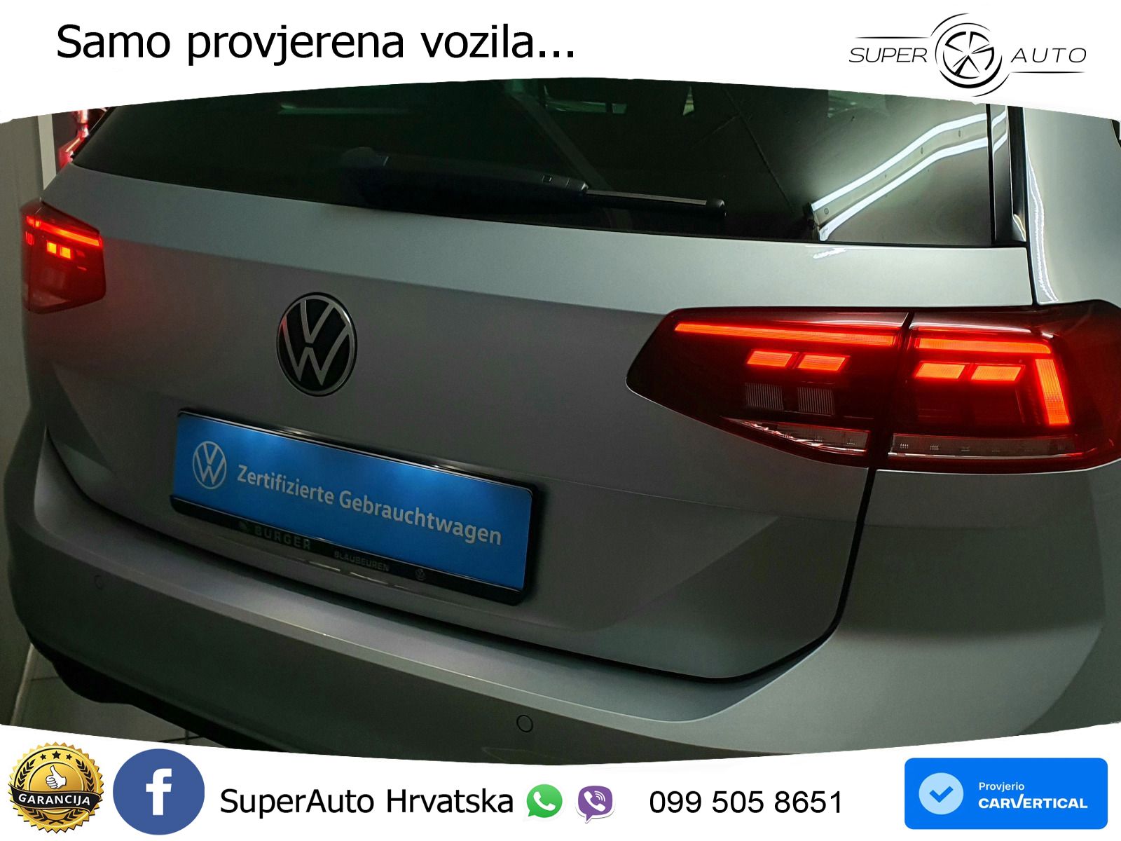 Volkswagen Passat Variant 2.0 TDI (150 KS) DSG Business LED+GR SJED+ACC
