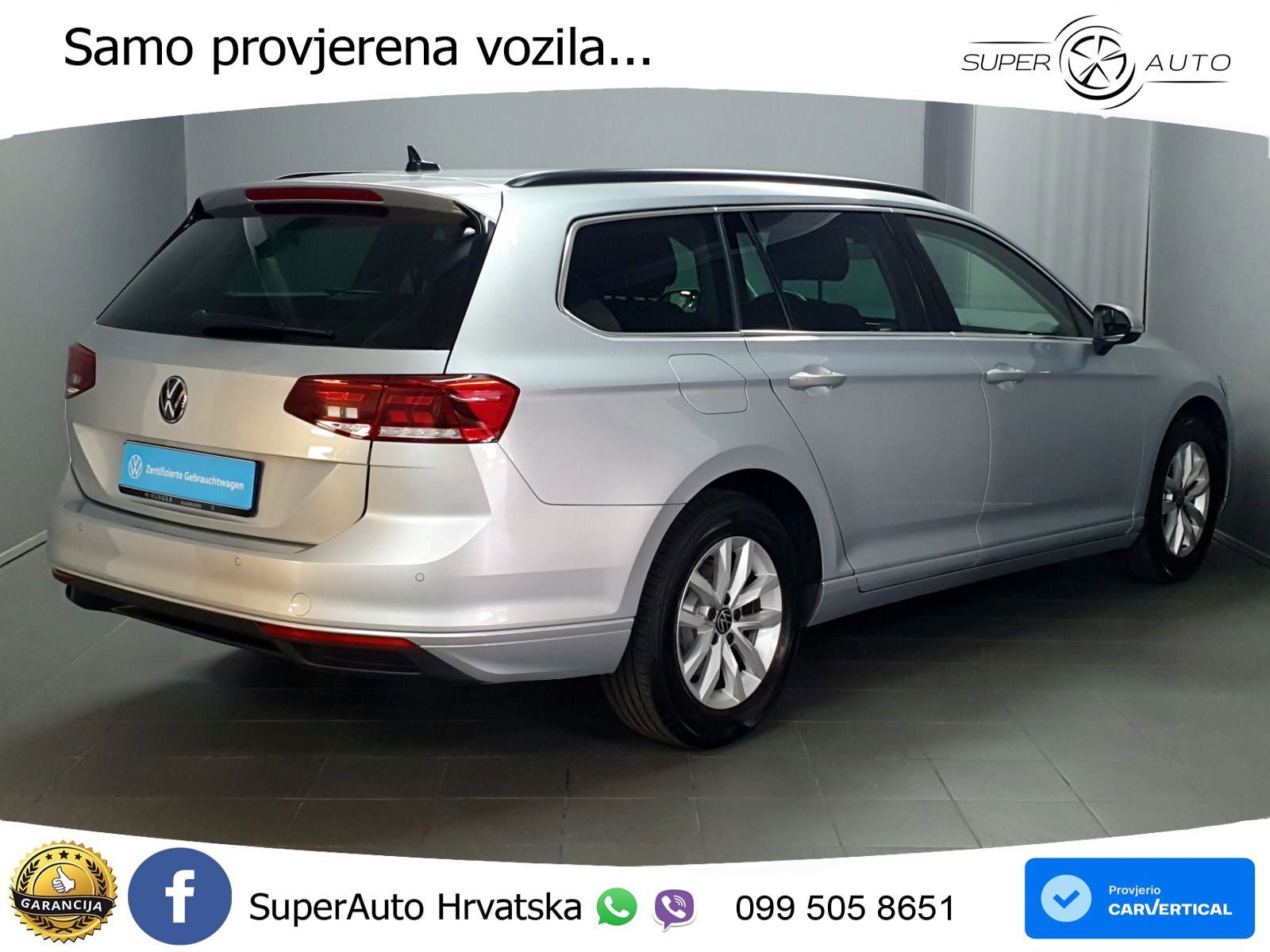 Volkswagen Passat Variant 2.0 TDI (150 KS) DSG Business LED+GR SJED+ACC