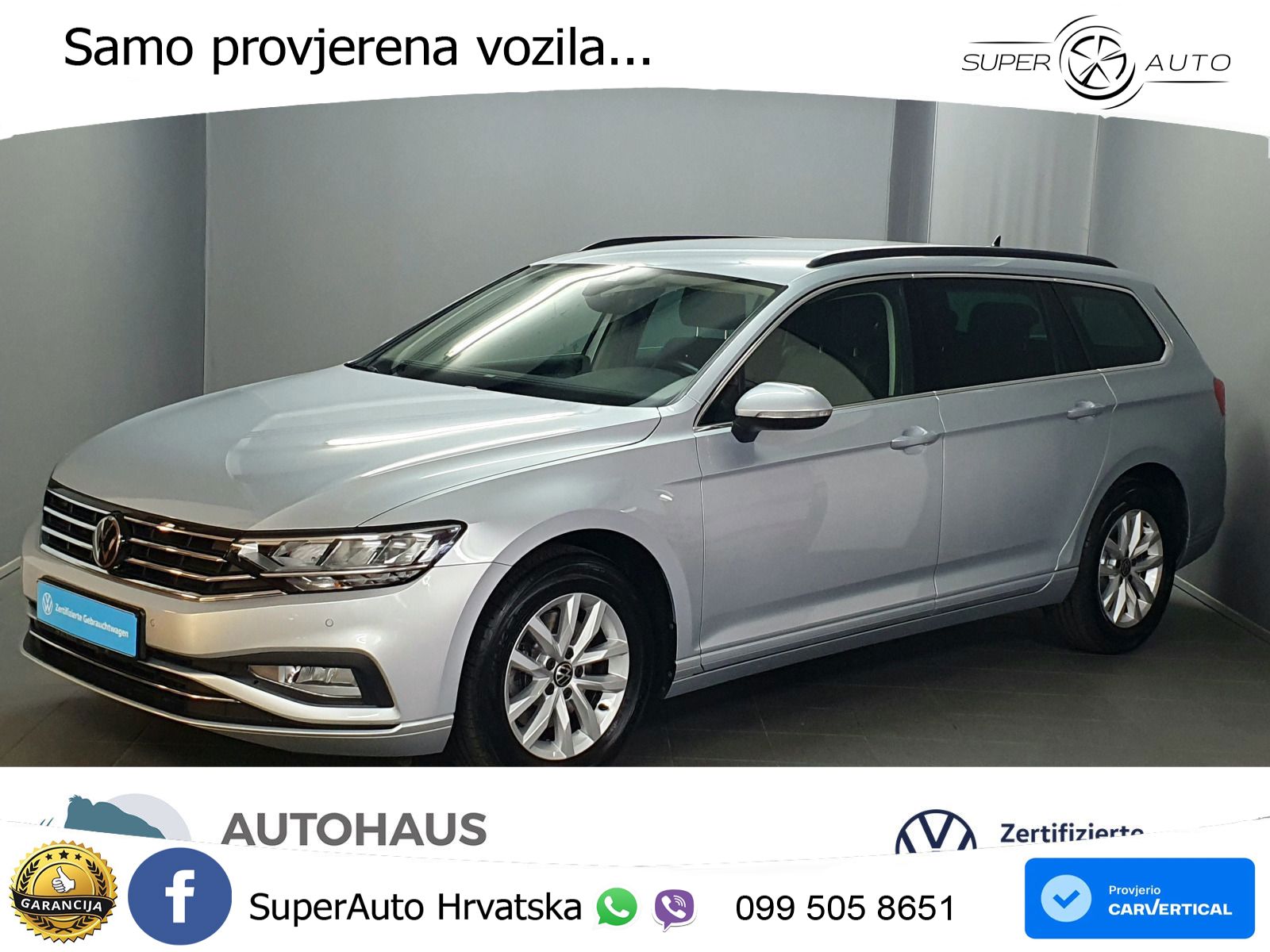 Volkswagen Passat Variant 2.0 TDI (150 KS) DSG Business LED+GR SJED+ACC